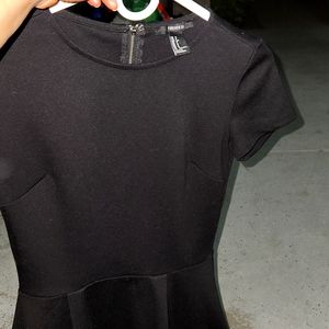Black Peplum Top, Forever 21.